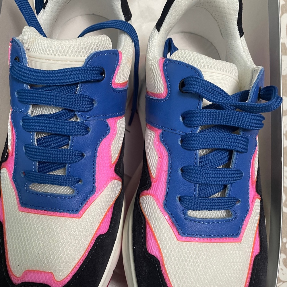 Polini ' Blue and Pink Sneakers, size 38 women